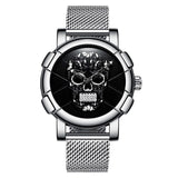 Cool 3D Skull Watch Men