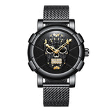 Cool 3D Skull Watch Men