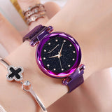 Luxury Brand Purple Women Watches